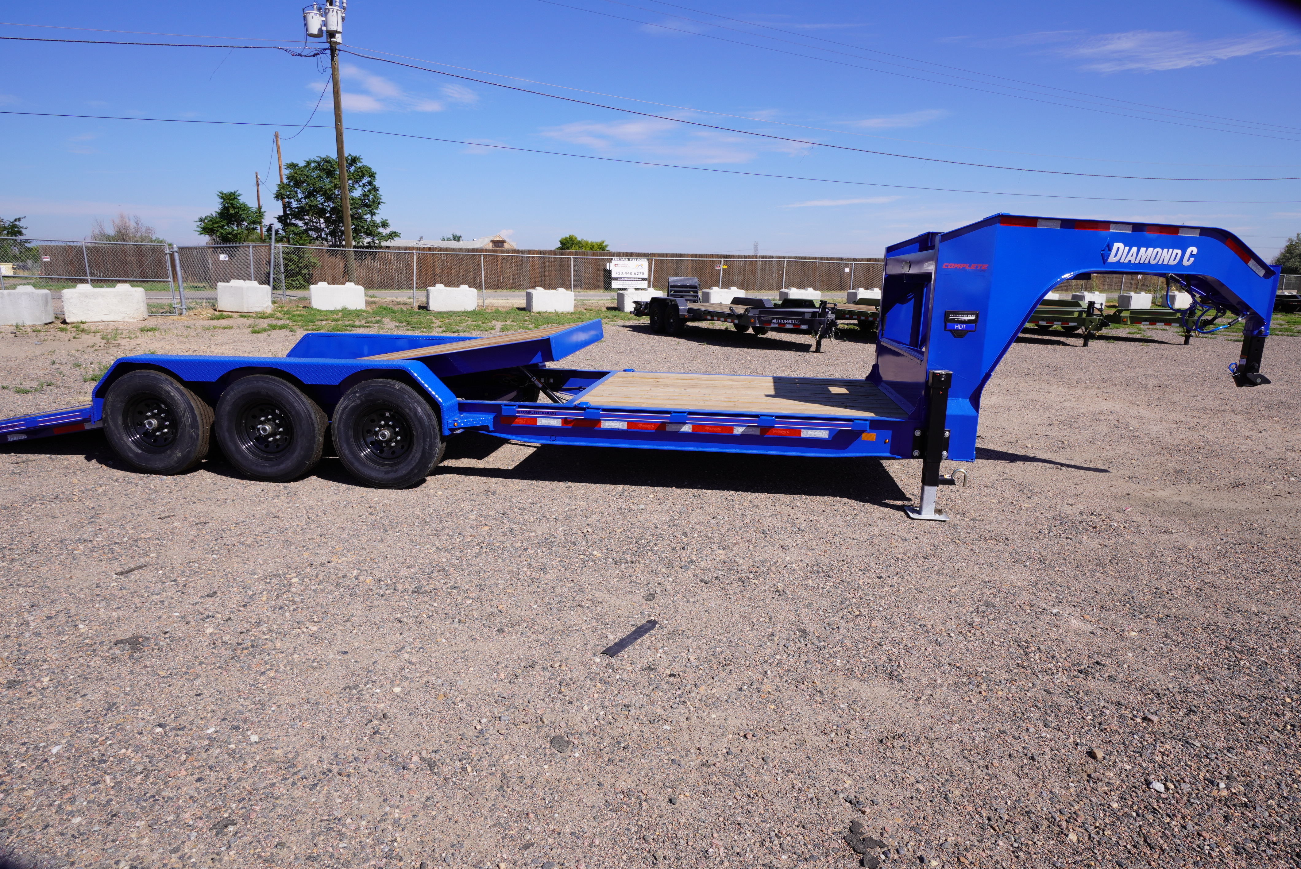 2026 Diamond C HDT 307 Gooseneck Gravity Tilt Equipment 24K GVWR in Henderson, CO