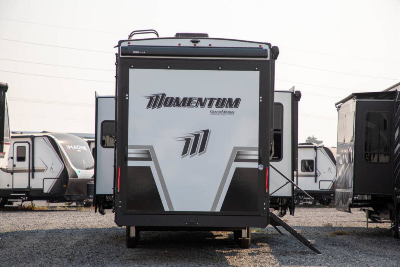 A photo of this 2026 Grand Design MOMENTUM 395MS