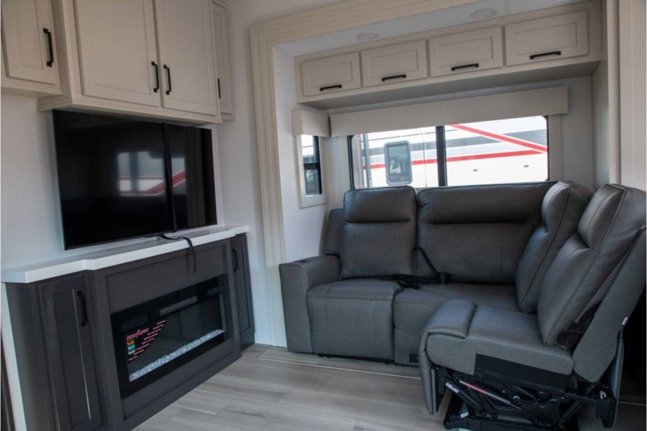 A photo of this 2026 Grand Design MOMENTUM 395MS