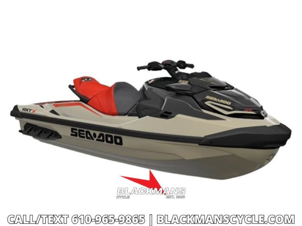 2025 Sea-Doo RXT-X 325 Metallic Tan / Lava Red Premium in emmaus PA