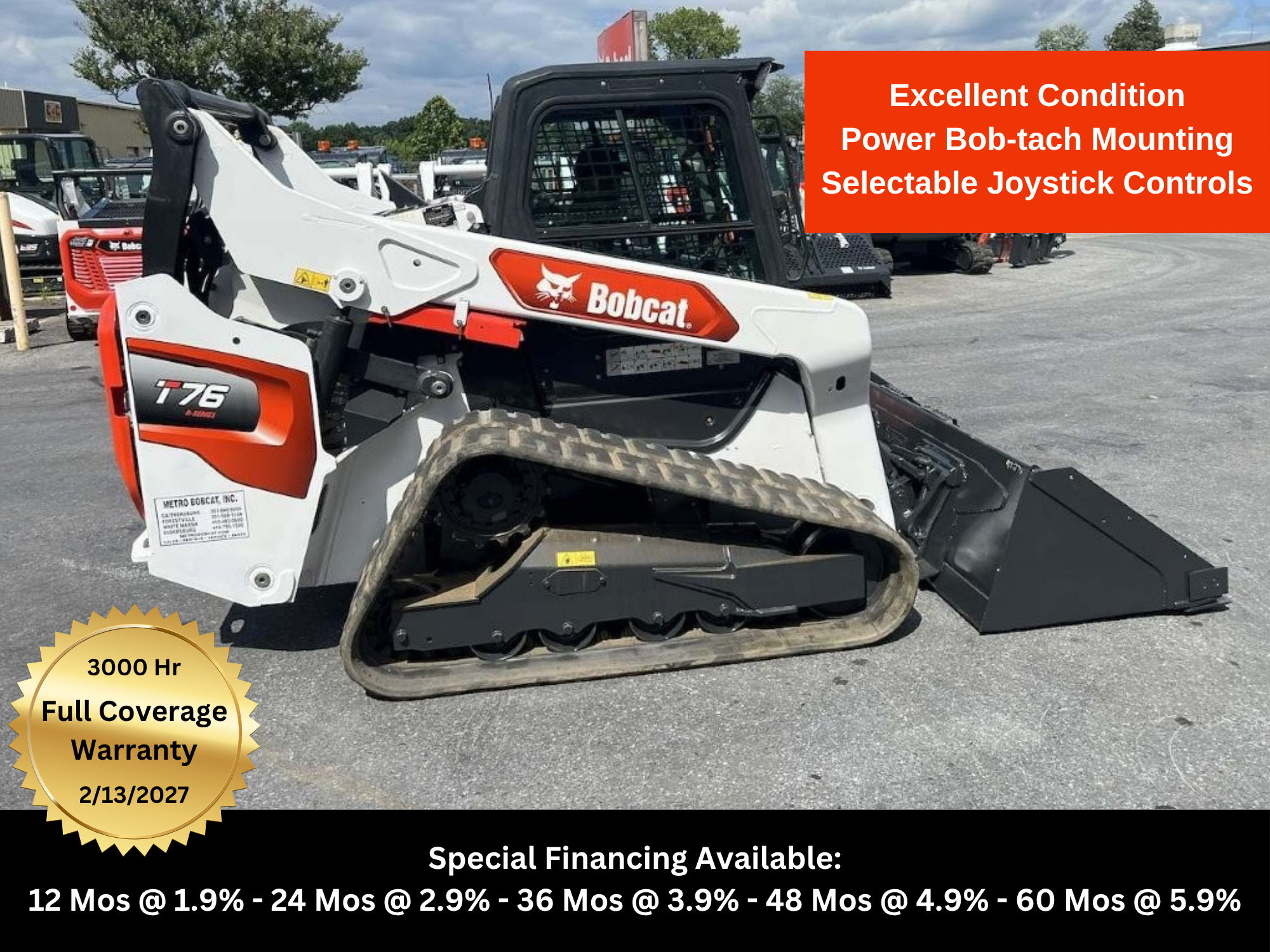 2023 Bobcat T76 in Sykesville, MD