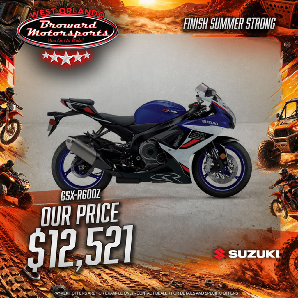 2026 Suzuki GSX-R600Z 600Z in Oakland, FL