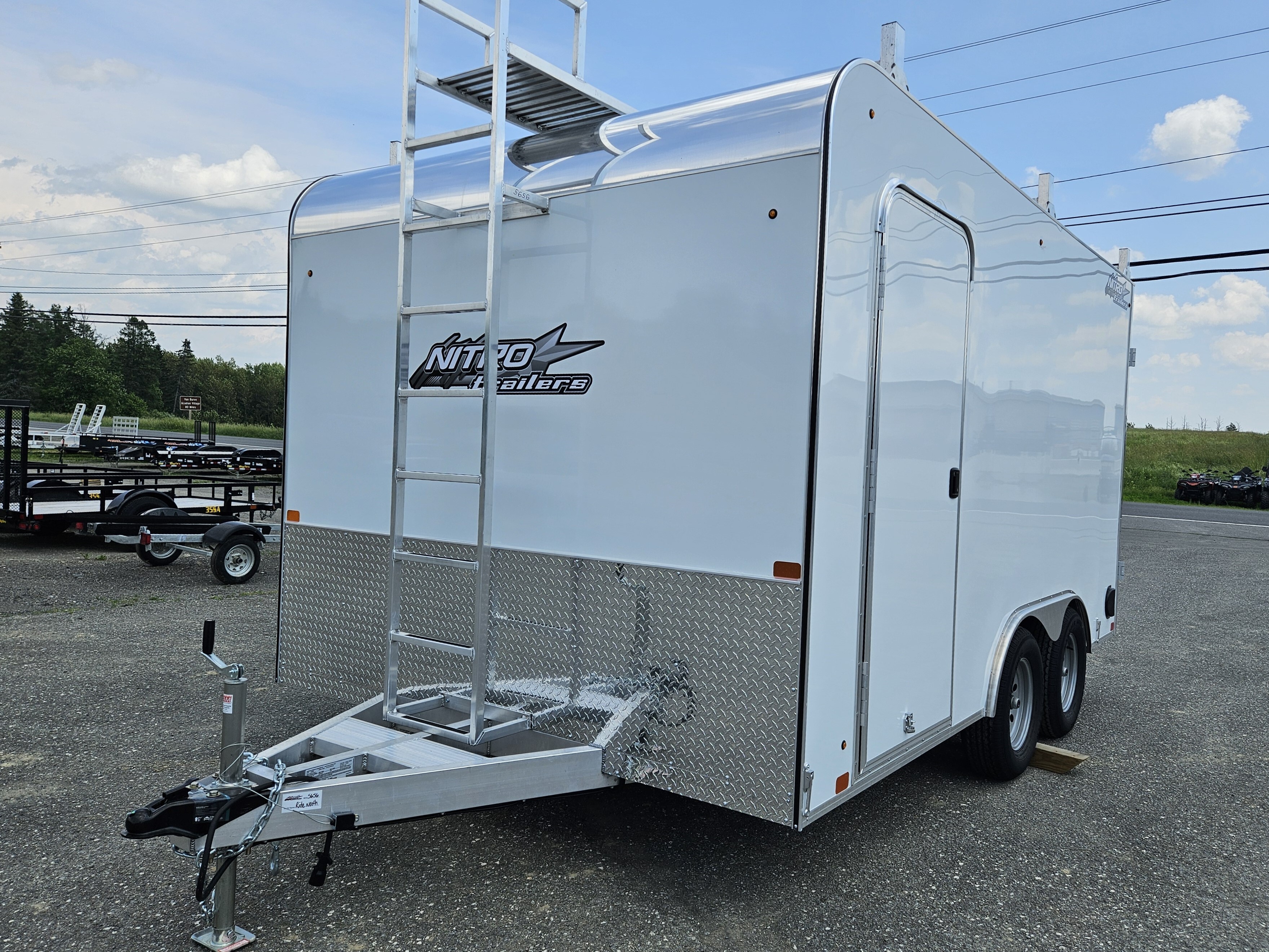 2026 Nitro 8.5 x 14 Sport Cargo Elevation w/Barn Doors & Ladder in Houlton, NE