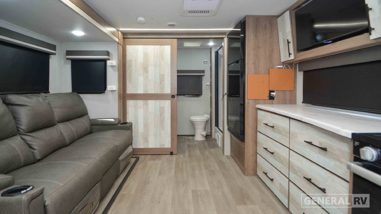 A photo of this 2025 Grand Design IMAGINE XLS 22RBE