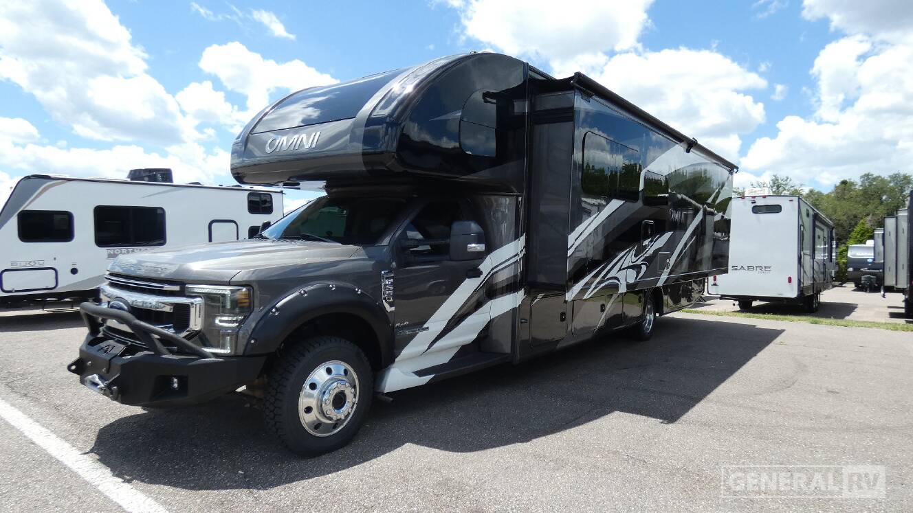 A photo of this 2021 Thor Motor Coach OMNI SV34