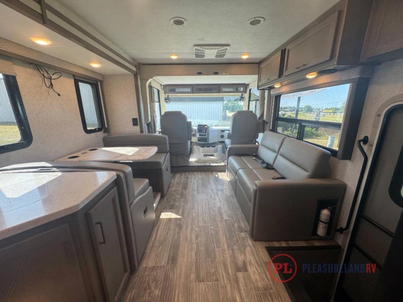 A photo of this 2023 Thor Motor Coach Hurricane 34J