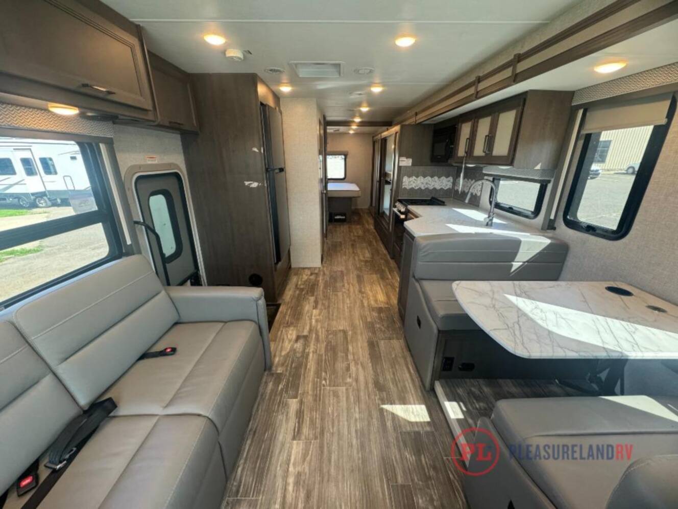 A photo of this 2023 Thor Motor Coach Hurricane 34J