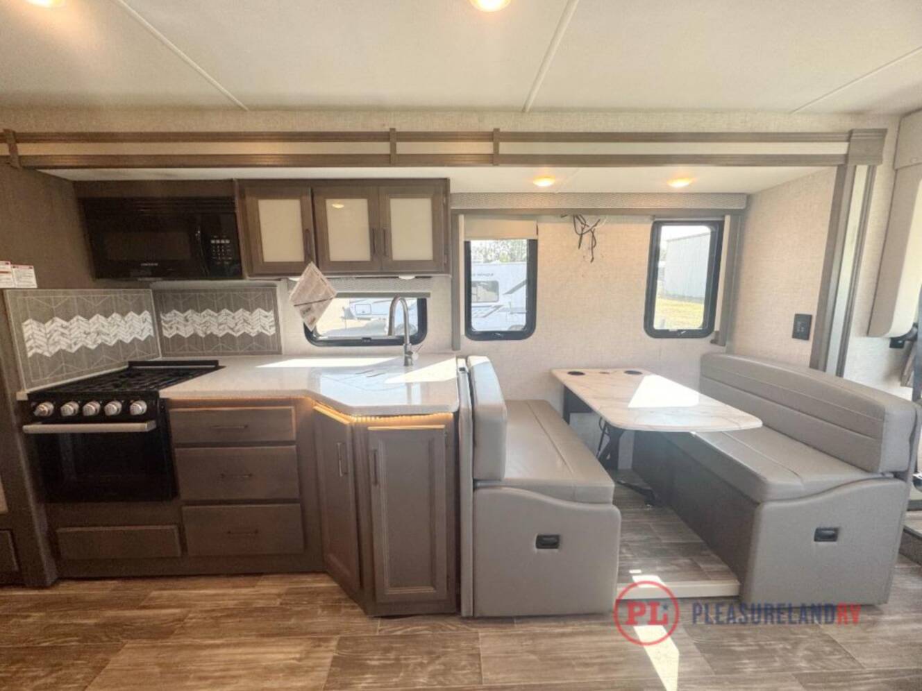 A photo of this 2023 Thor Motor Coach Hurricane 34J
