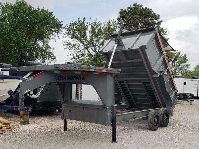 2025 Diamond C Diamond C LPT-210 (74019) HD Telescopic 7Guage Dum in Broken Arrow, OK