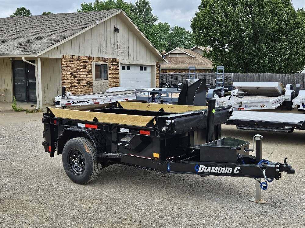 2025 Diamond C GST-106 8'X5' SINGLE AXLE DUMP TRAILER in Broken Arrow, OK