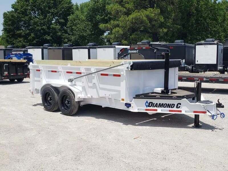2025 Diamond C LPT-207 14'X82" Telescopic (01971) Pacesetter Dump in Broken Arrow, OK