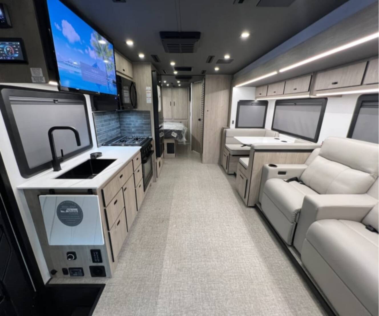 A photo of this 2026 Grand Design LINEAGE SERIES F 31ZW5-FBP
