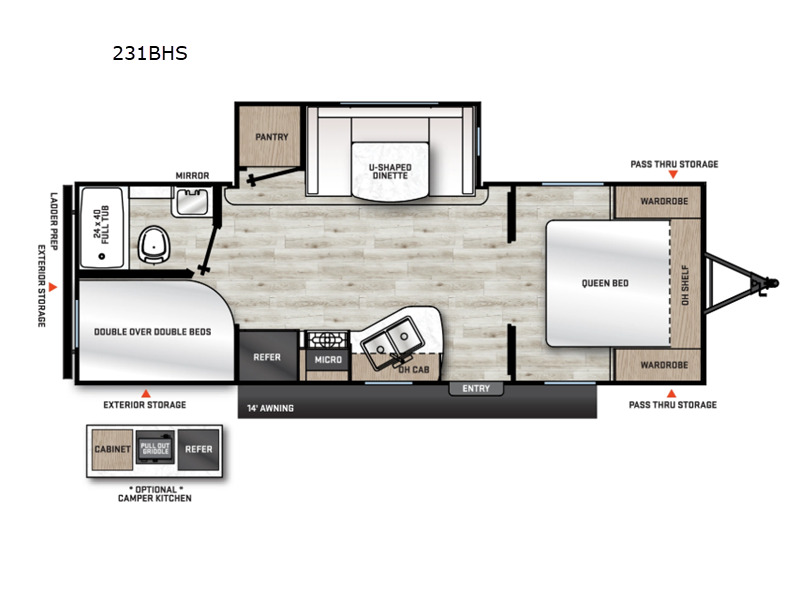 2027 Coachmen Rv Catalina Summit Series 8 231BHS in bunker hill IN