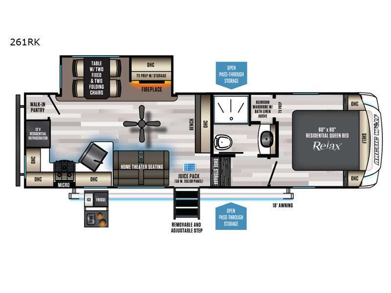 2022 Forest River Rv Cherokee Arctic Wolf 261RK in grand junction CO