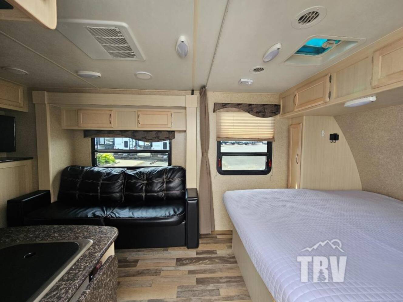 A photo of this 2018 Winnebago Industries Towables Micro Minnie 2106FBS