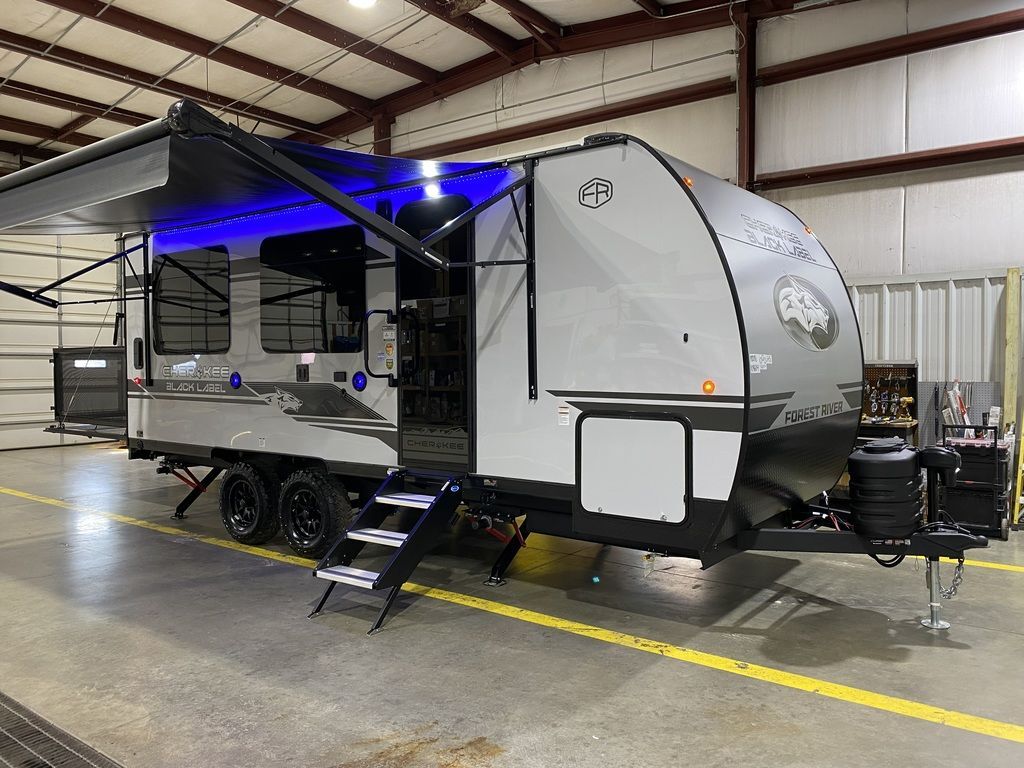 2026 Forest River Rv Cherokee Grey Wolf Black Label 18RRBL in middlebury IN