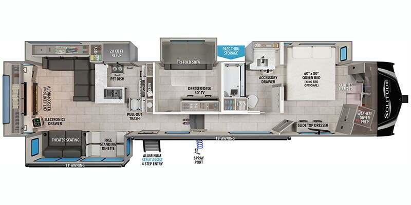 2025 Grand Design Solitude 388MBS in egg harbor city NJ