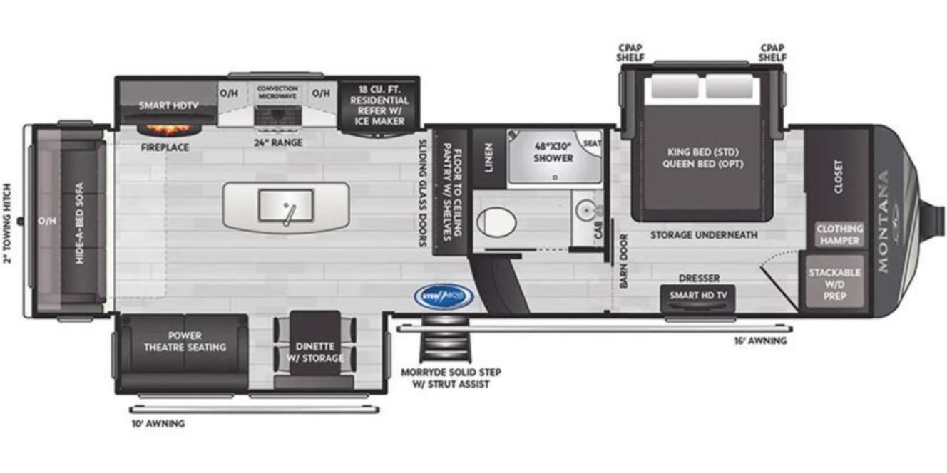 A photo of this 2025 Keystone Montana 3123RL