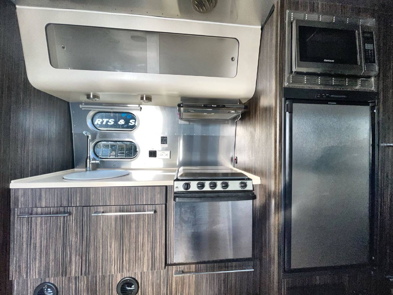 A photo of this 2016 Airstream International Serenity 23FB (Front Queen Bed)
