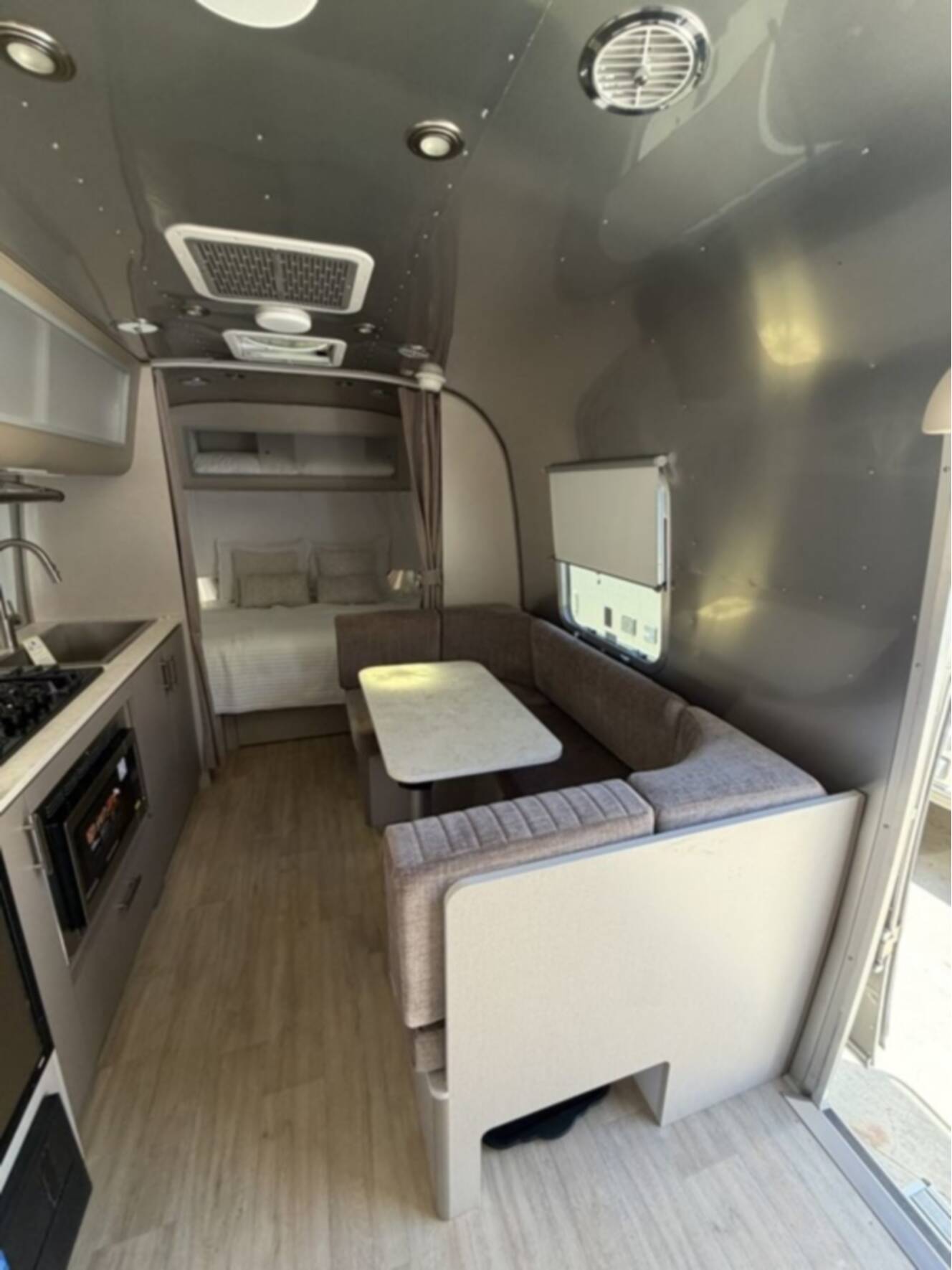 A photo of this 2026 Airstream Caravel 22FB 22FB