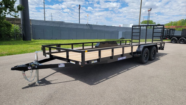 2026 Sure-Trac 7'X20' 7K Tube Top Utility Trailer in Delphos, ME
