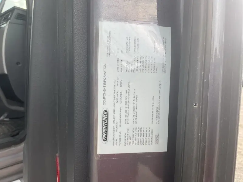 2019 FREIGHTLINER CASCADIA 126