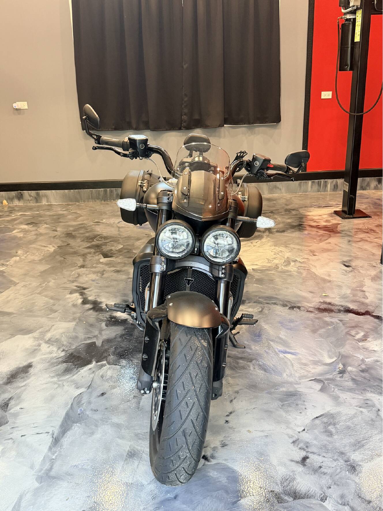 A photo of this 2025 Triumph ROCKET 3 STORM GT