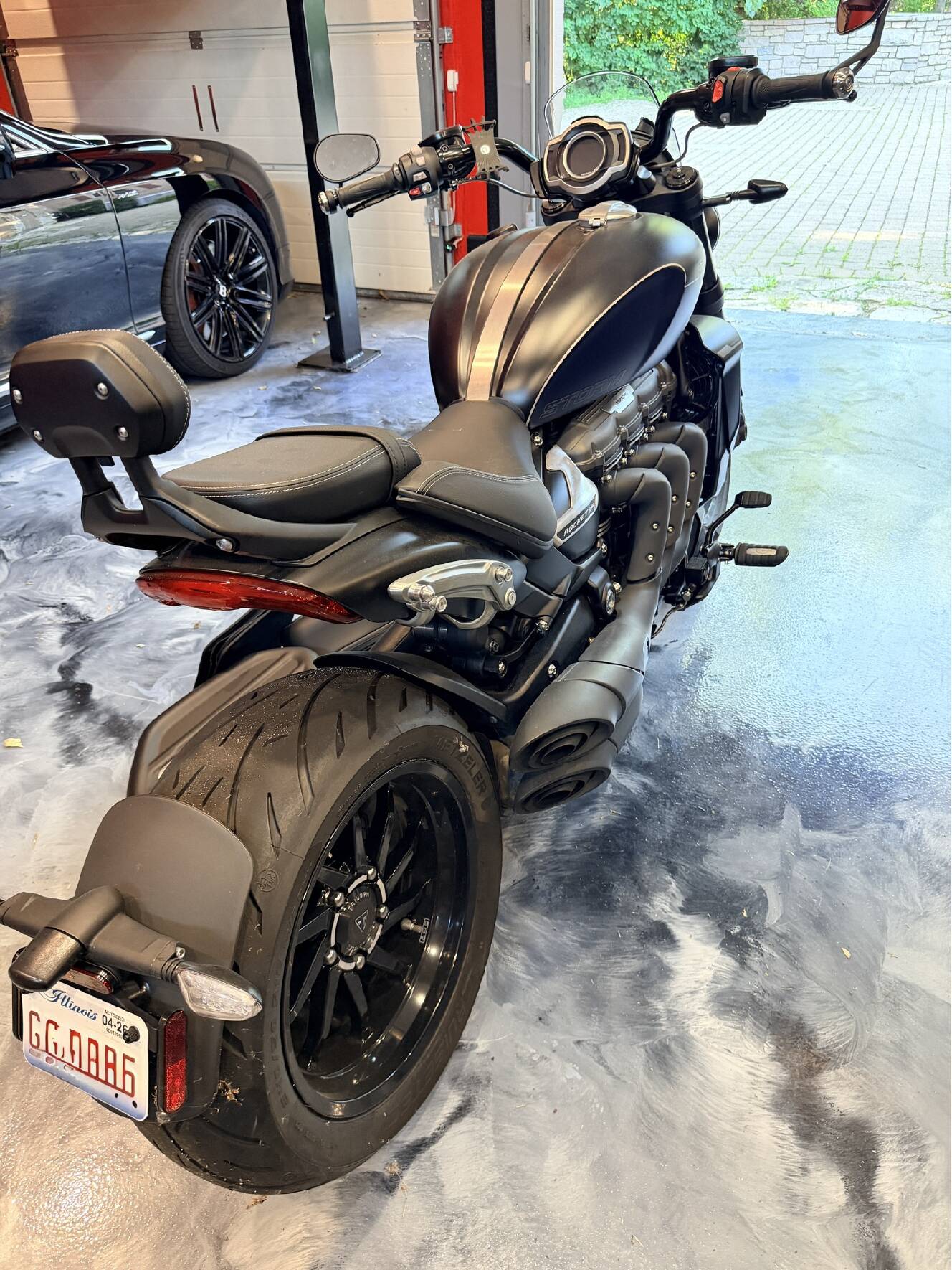 A photo of this 2025 Triumph ROCKET 3 STORM GT