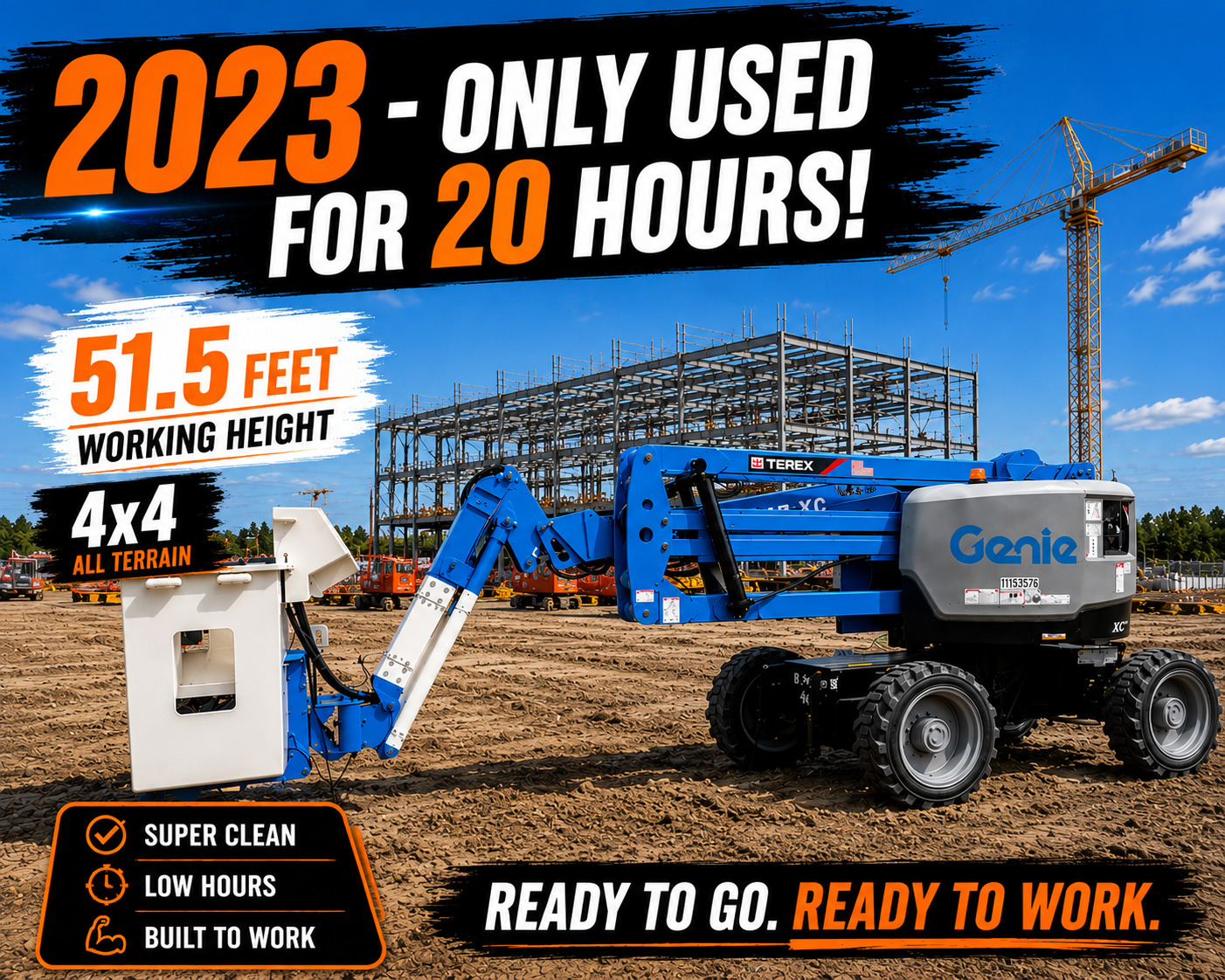 2023 GENIE Z45-XC-SUB in Justice, IL