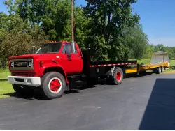 1988 CHEVROLET 16' H.D. FLATBED PLATFORM BODY