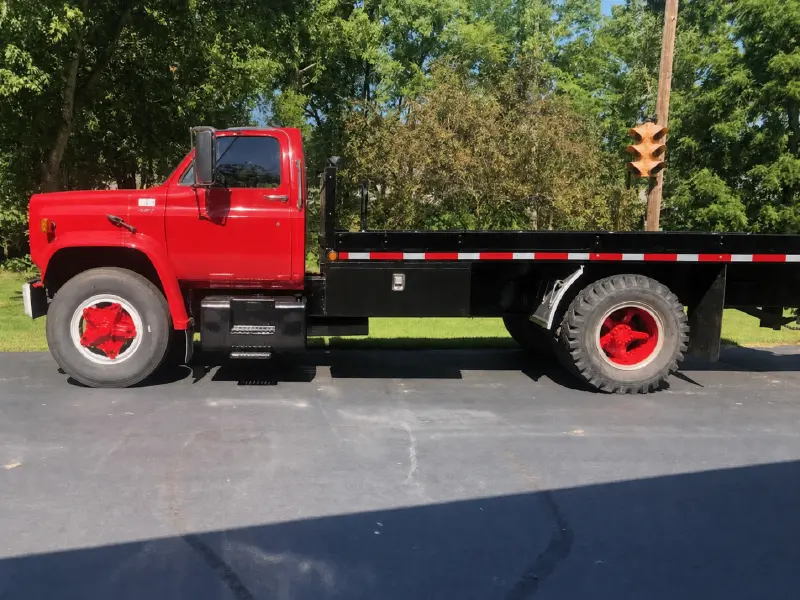 1988 CHEVROLET 16' H.D. FLATBED PLATFORM BODY