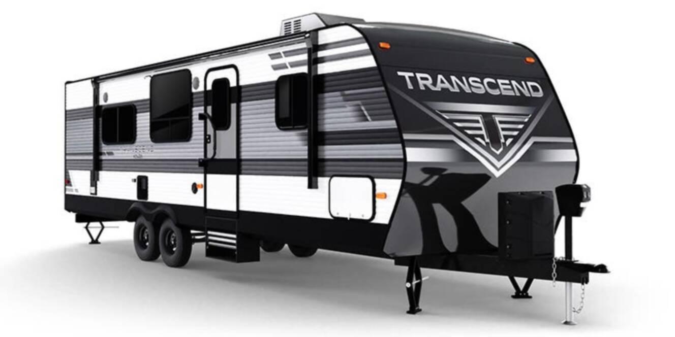 A photo of this 2024 Grand Design Transcend XPLOR 321BH