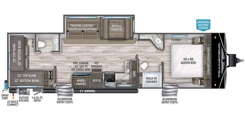 2024 Grand Design Transcend XPLOR 321BH in grand bay AL