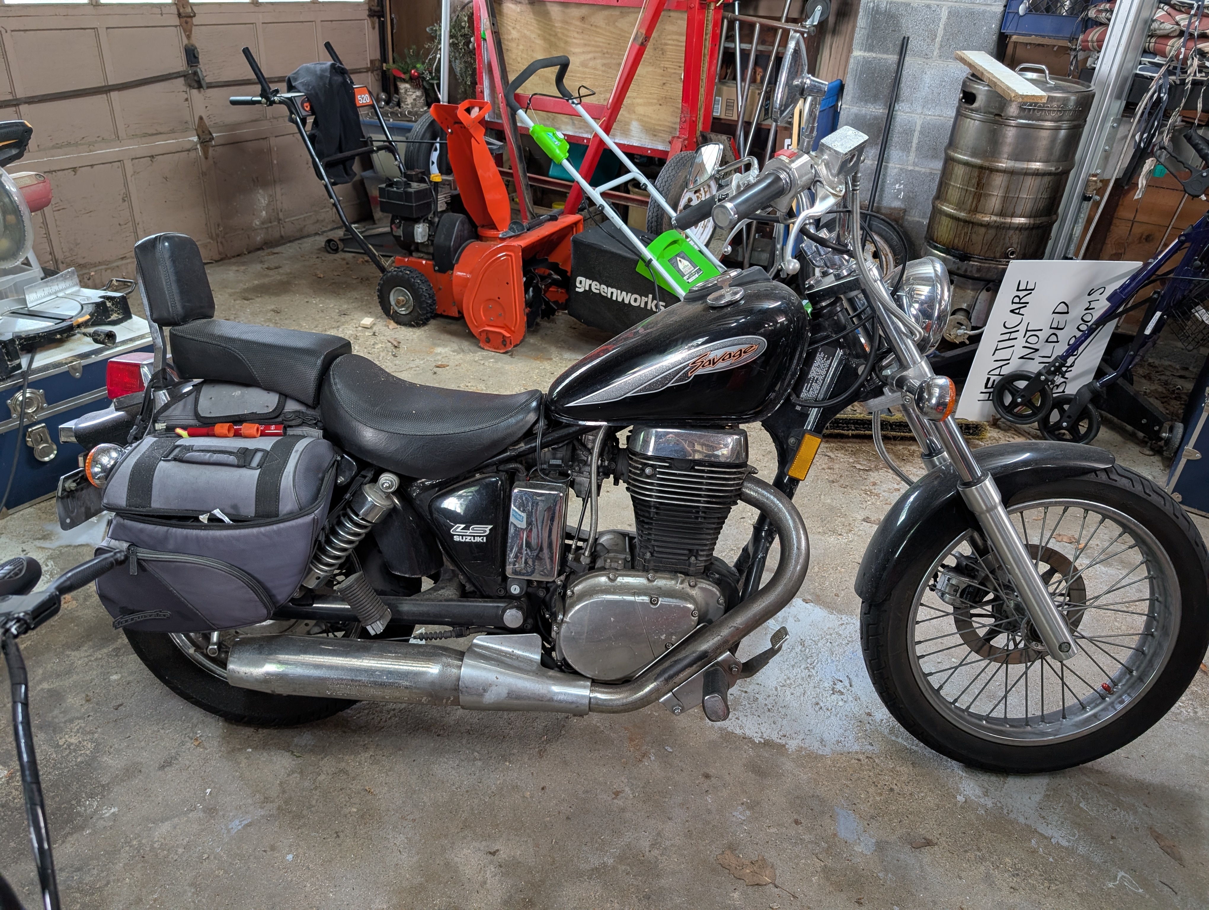2002 Suzuki SAVAGE LS650 in Manchester, NH