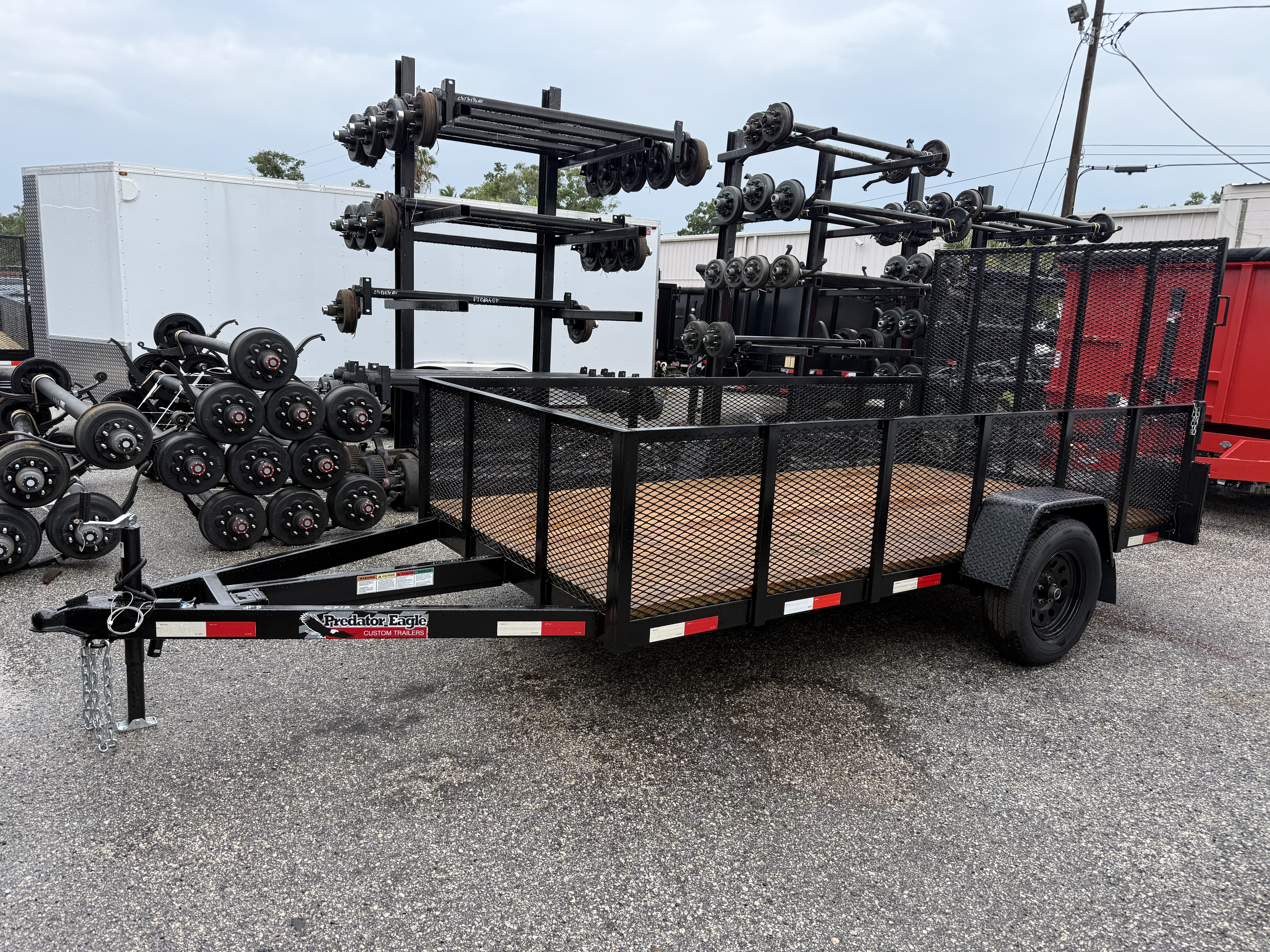 2026 Predator Eagle Trailers 6x12 SA in Largo, FL