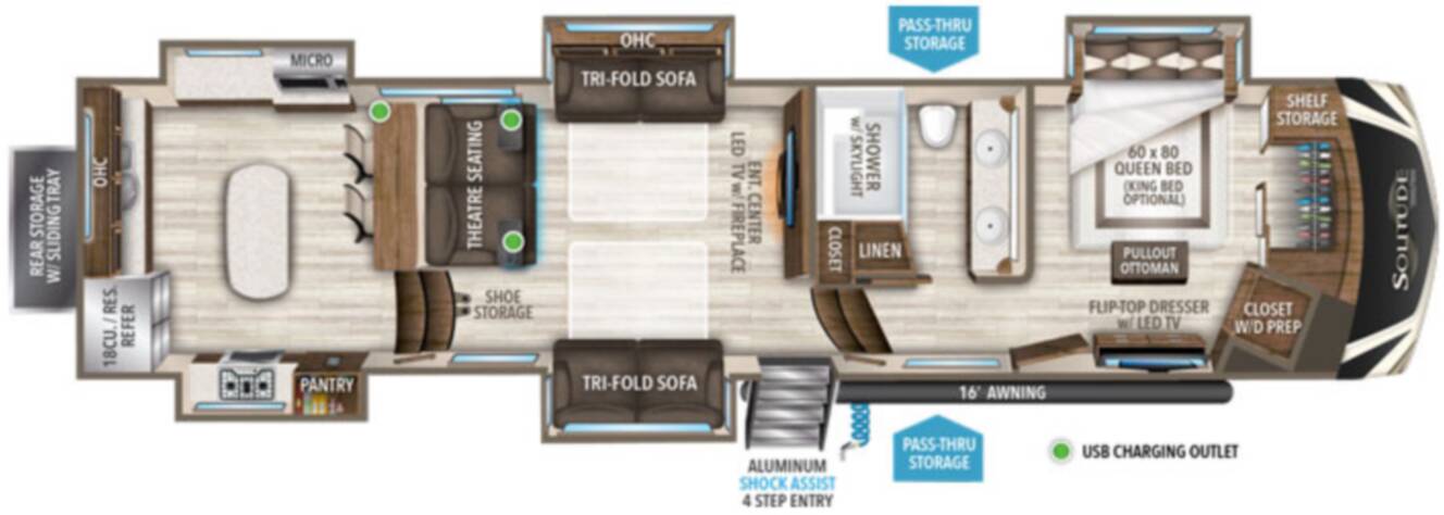 A photo of this 2021 Grand Design SOLITUDE 390RK