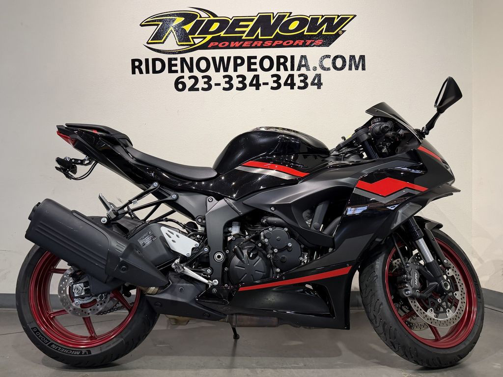 Black 2024 Kawasaki Ninja ZX-6R Motorcycles For Sale - Cycle Trader