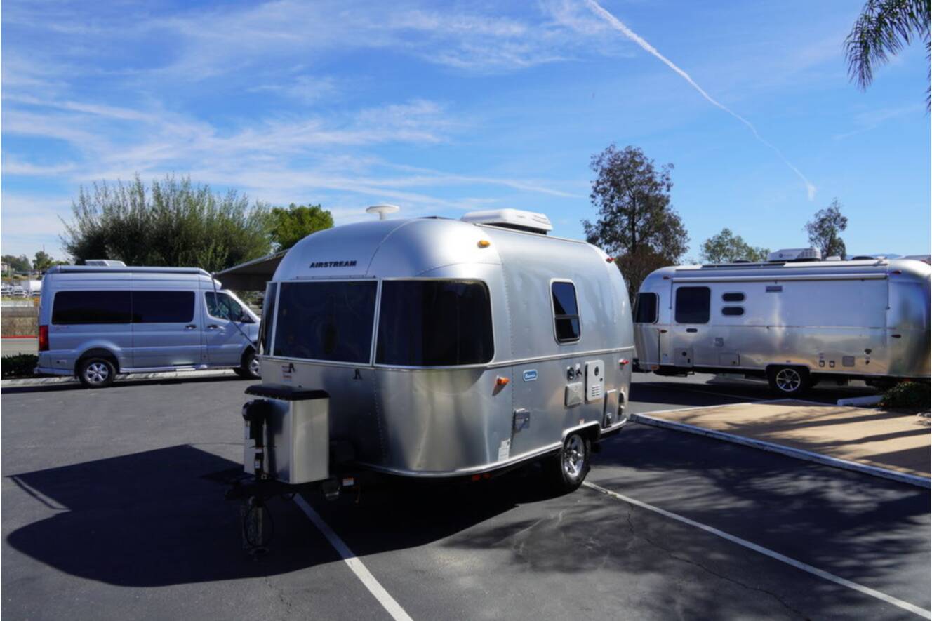 A photo of this 2024 Airstream Bambi 16RB
