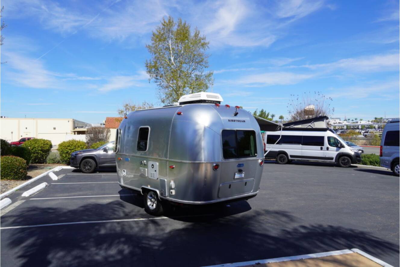 A photo of this 2024 Airstream Bambi 16RB