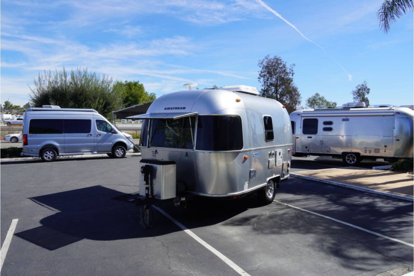 A photo of this 2024 Airstream Bambi 16RB