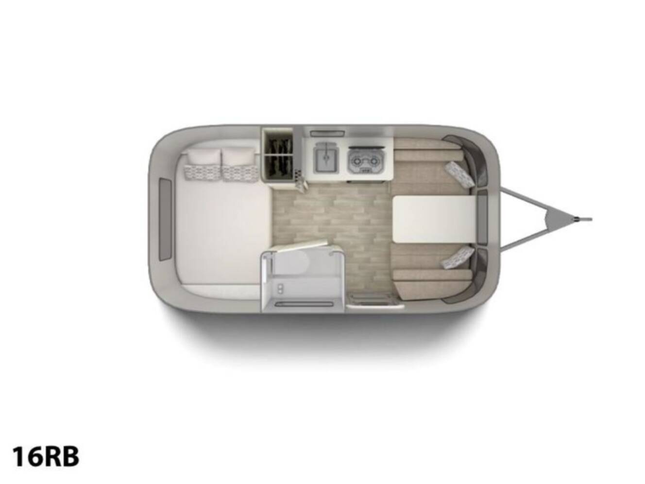 A photo of this 2024 Airstream Bambi 16RB