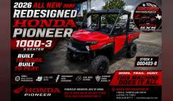 2026 Honda® Pioneer 1000 Deluxe UTV/Utility ATV