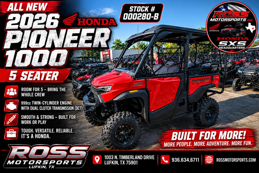 2026 Honda® Pioneer 1000-5 Deluxe UTV/Utility ATV