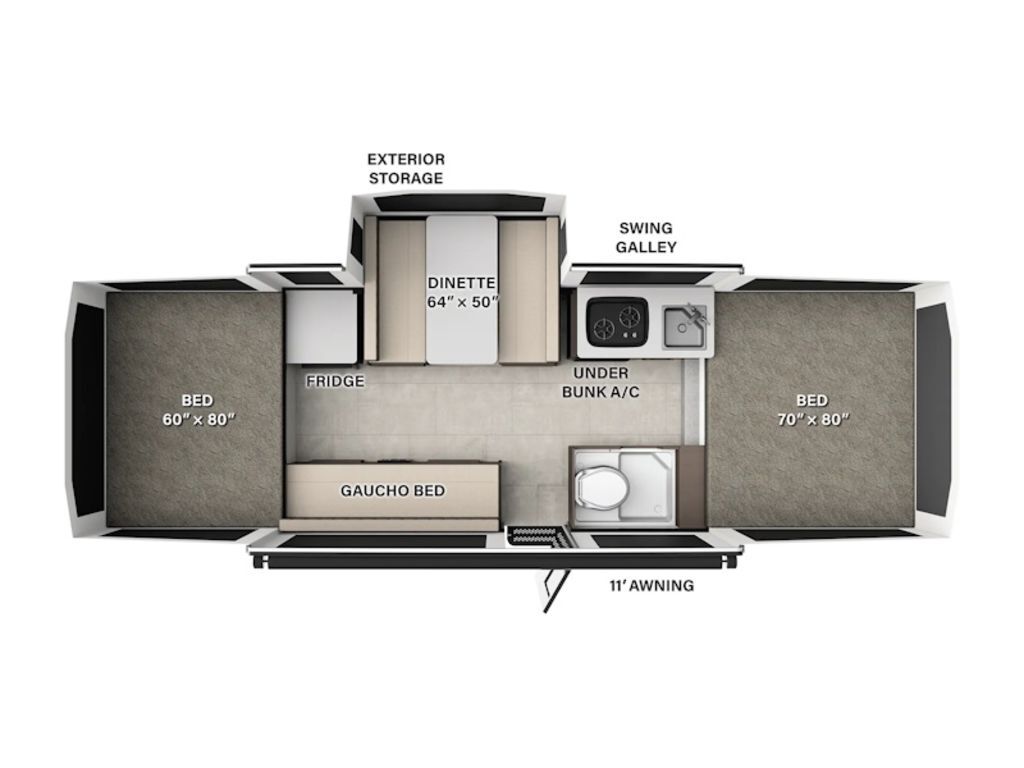 2027 Forest River Rockwood Tent Freedom Series 2380FT in albemarle NC