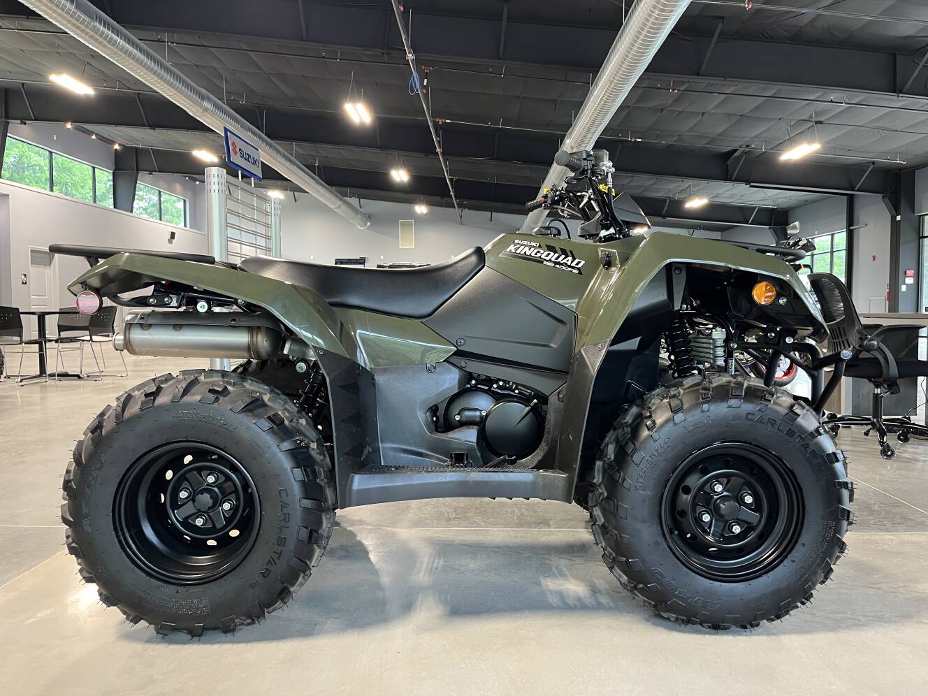 A photo of this 2025 Suzuki KingQuad 400FSi