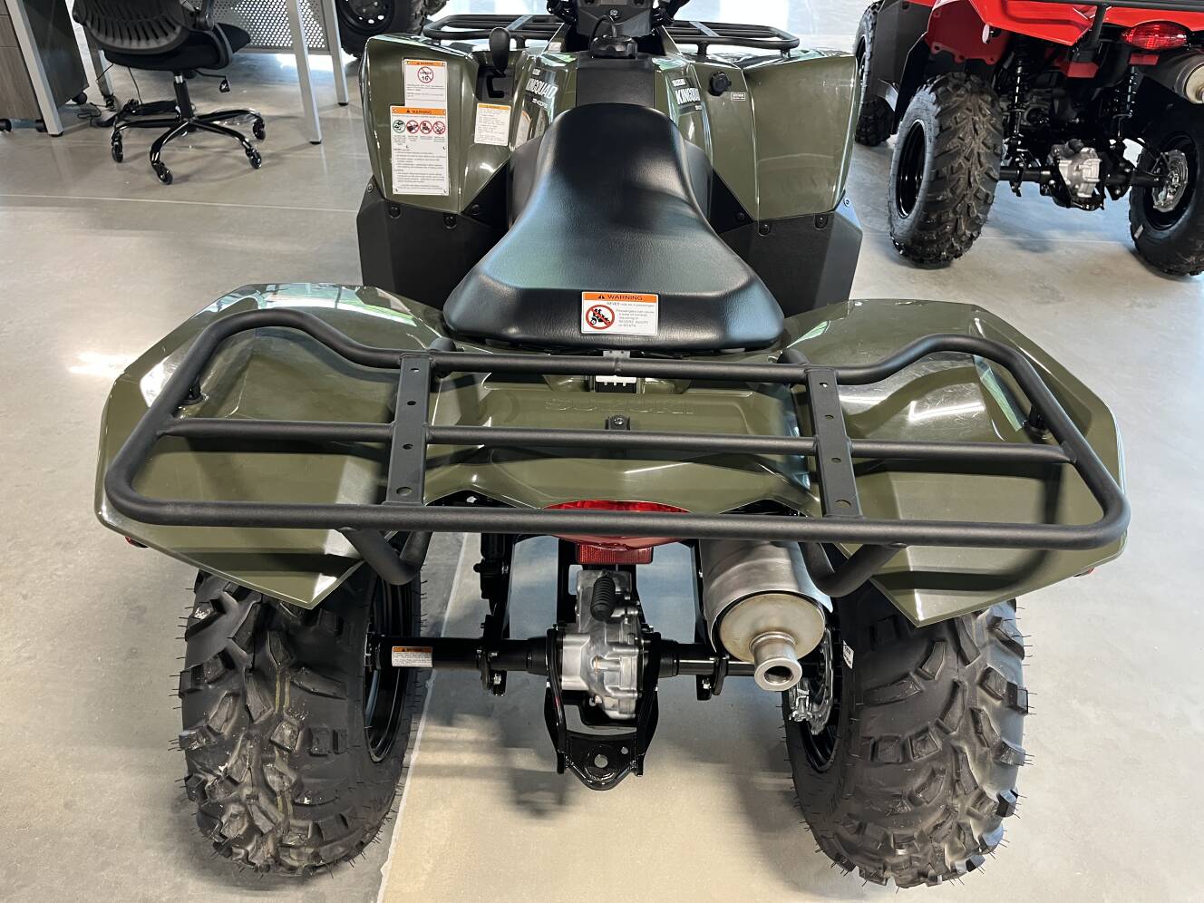 A photo of this 2025 Suzuki KingQuad 400FSi