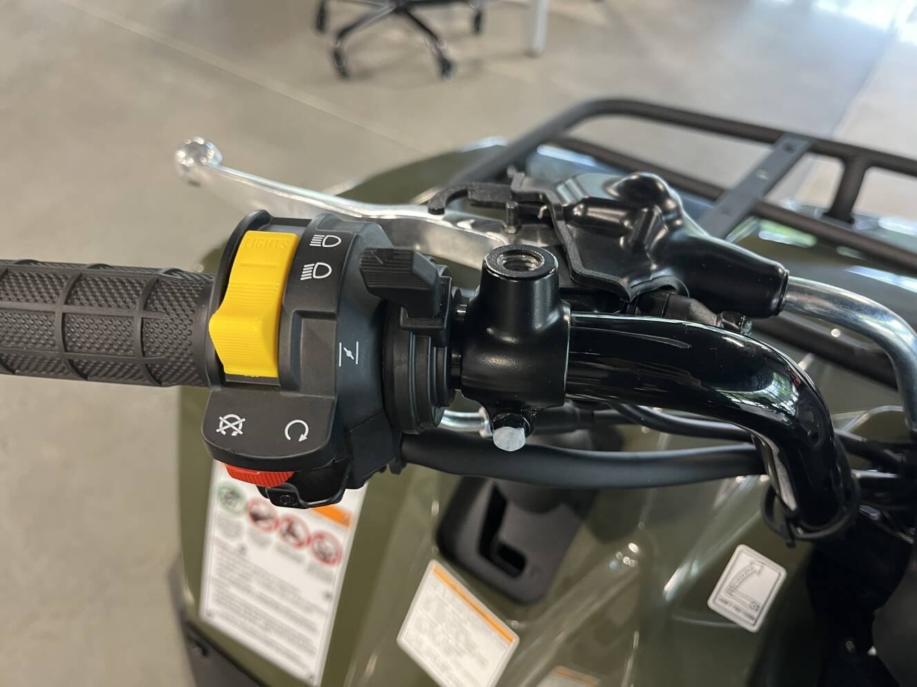 A photo of this 2025 Suzuki KingQuad 400FSi