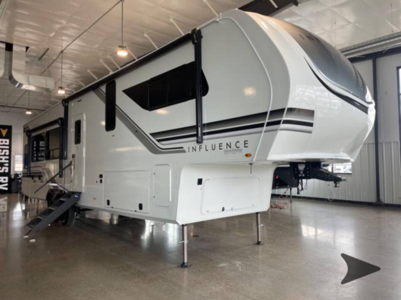 A photo of this 2026 Grand Design Influence 3503GK