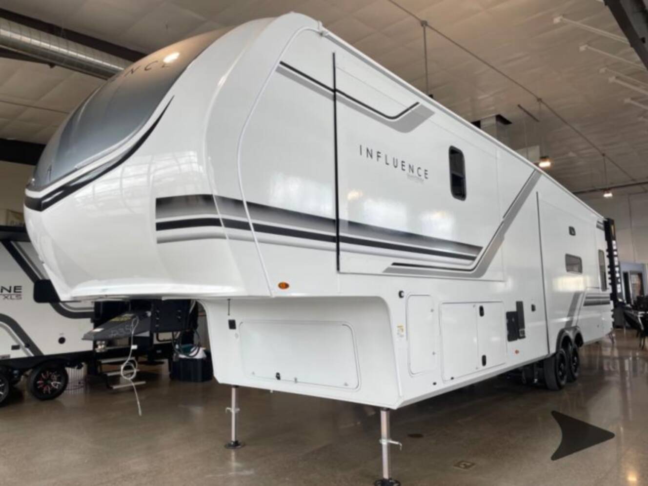 A photo of this 2026 Grand Design Influence 3503GK