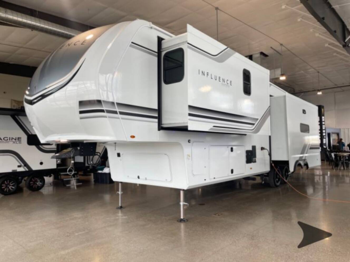 A photo of this 2026 Grand Design Influence 3503GK